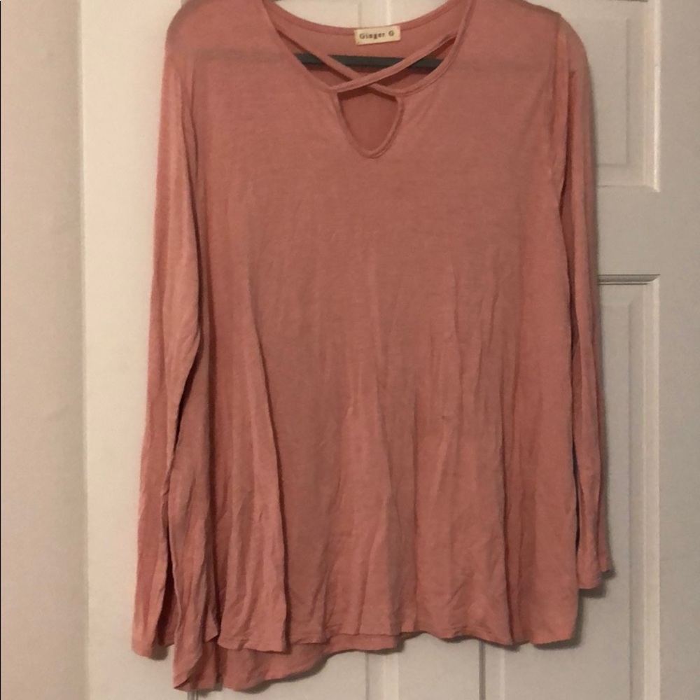 Soft pink tunic